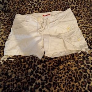 Women's white shorts